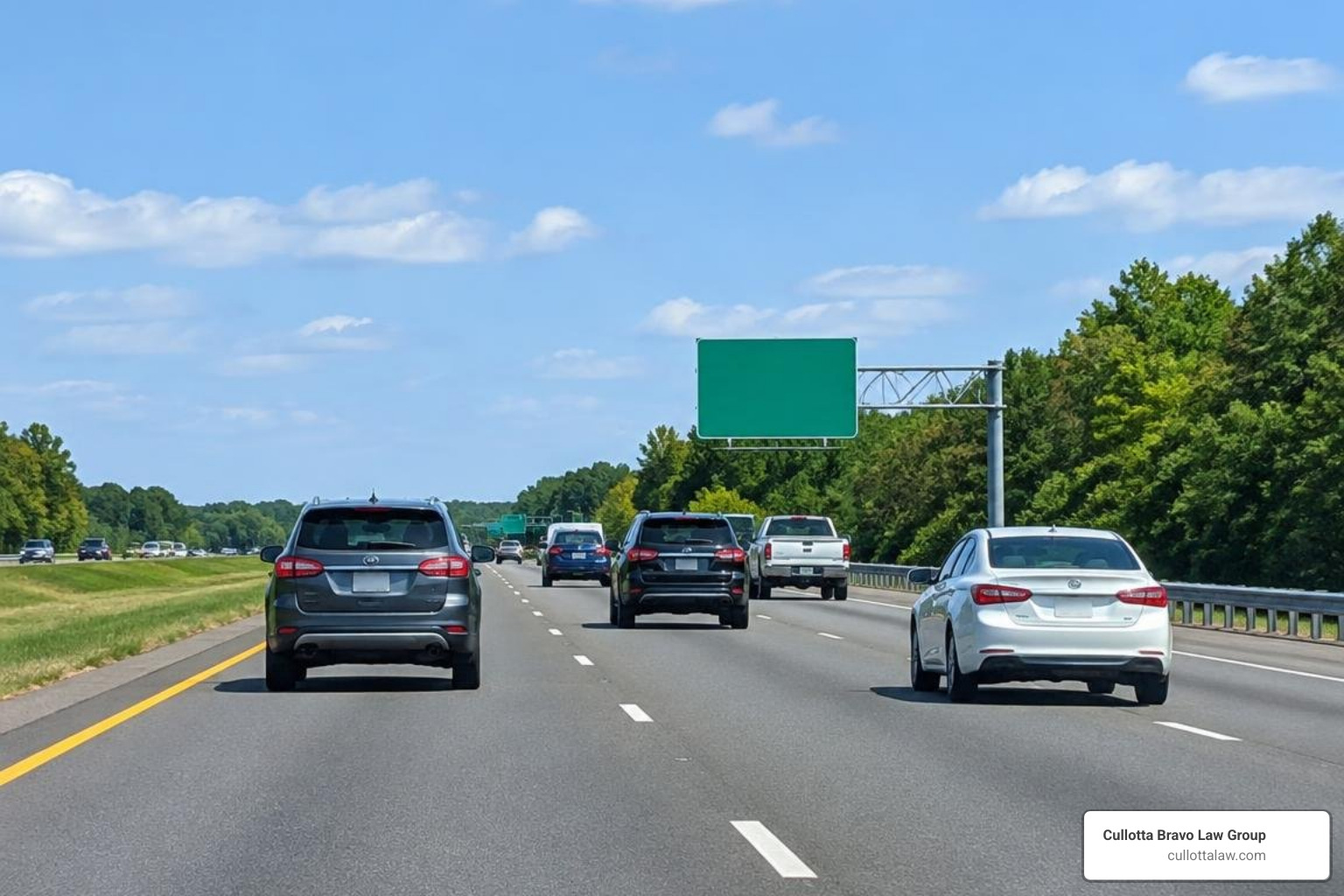 3 lane highway rules