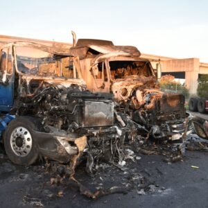 commercial truck wreck